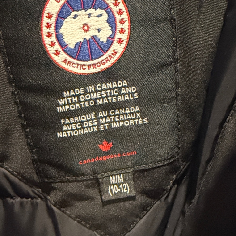 Canada Goose Arctic Program Black Jacket